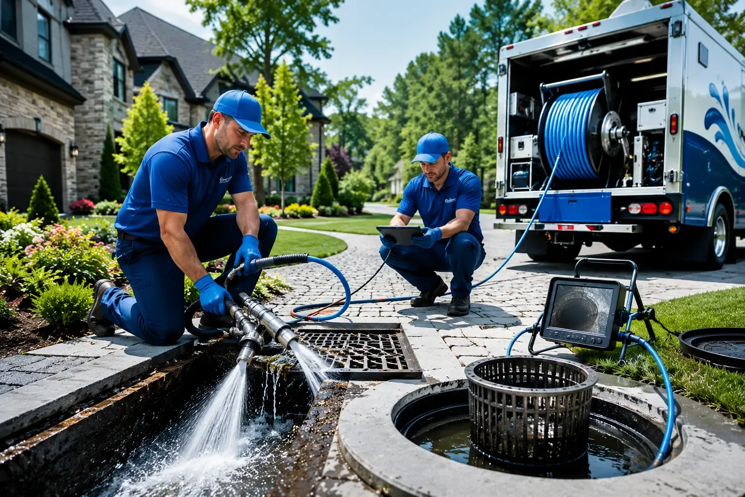 Local outdoor drain cleaning professionals in Leflore, OK
